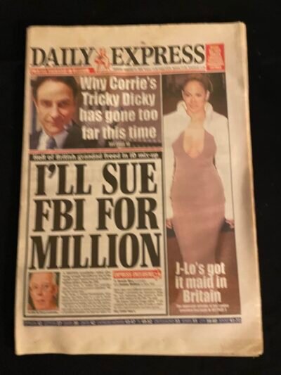 JENNIFER LOPEZ   DAILY EXPRESS