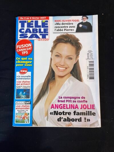 ANGELINA JOLIE    TELE CABLE SAT   02/2007