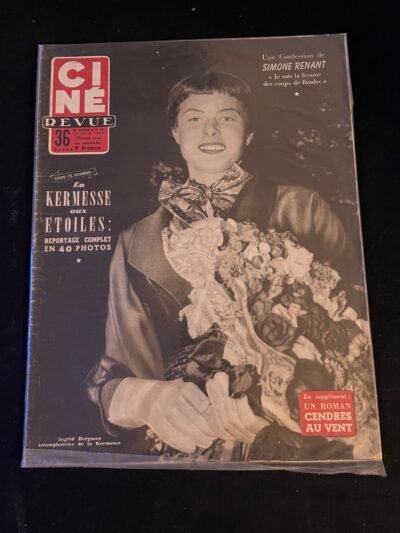 INGRID BERGMAN  CINE REVUE   06/1954