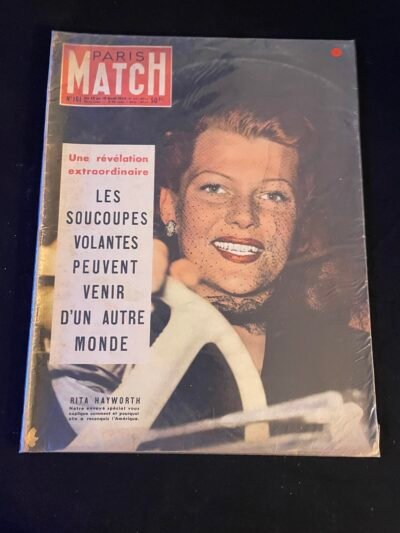 RITA HAYWORTH   PARIS MATCH  04/1952