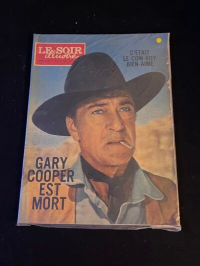 GARY COOPER   LE SOIR ILLUSTRE  05/1961