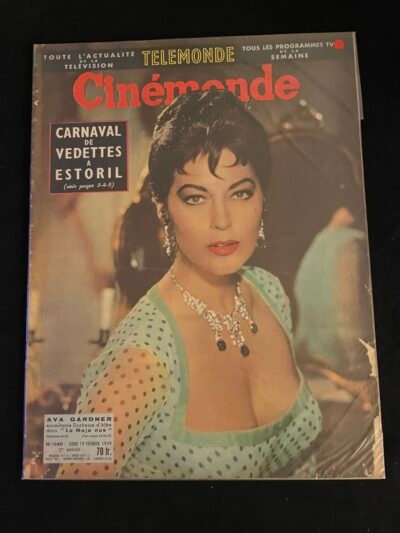 AVA GARDNER   CINEMONDE  02/1959