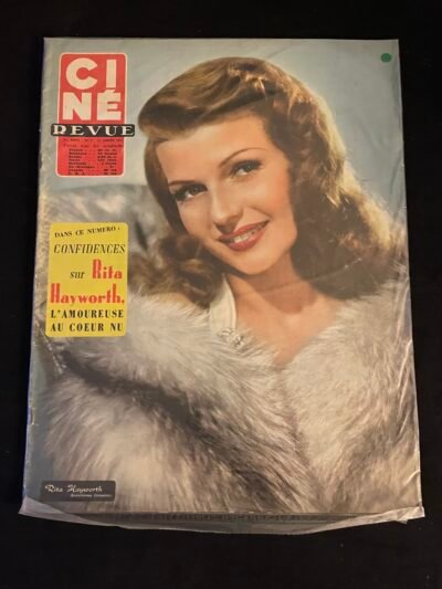 RITA HAYWORTH   CINE REVUE  01/1957