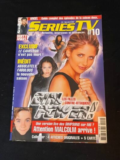 SARAH MICHELLE GELLAR / JESSICA ALBA  SERIES TV 03/2002  N°10