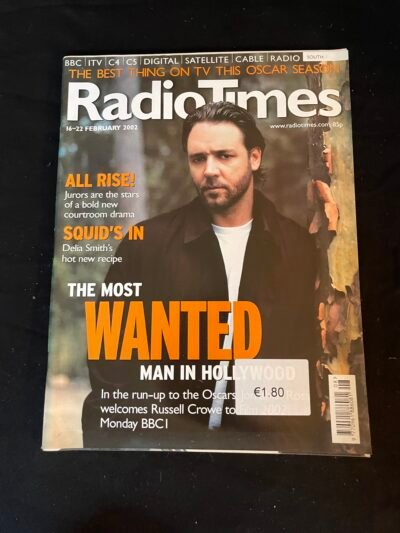 RUSSELL CROWE  RADIO TIMES  02/2002