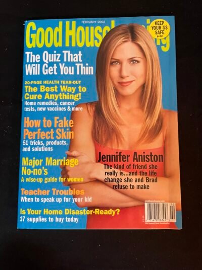 JENNIFER ANISTON   GOOD HOUSEKEEPING  02/2002