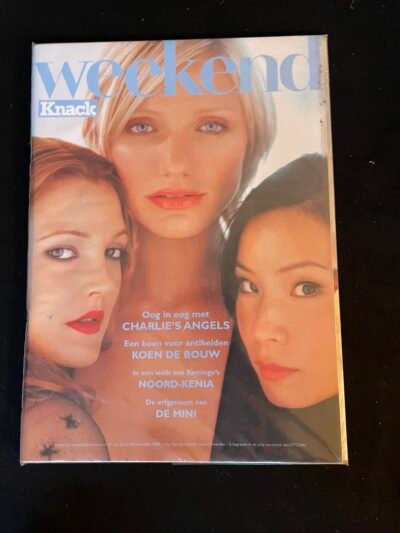 CAMERON DIAZ / DREW BARRYMORE / LUCY LIU   WEEKEND KNACK   11/2000