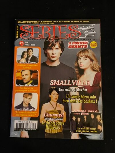 TOM WELLING / ERICA DURANCE / SMALLVILLE / ALYSSA MILANO   SERIES ZAP  06/2005