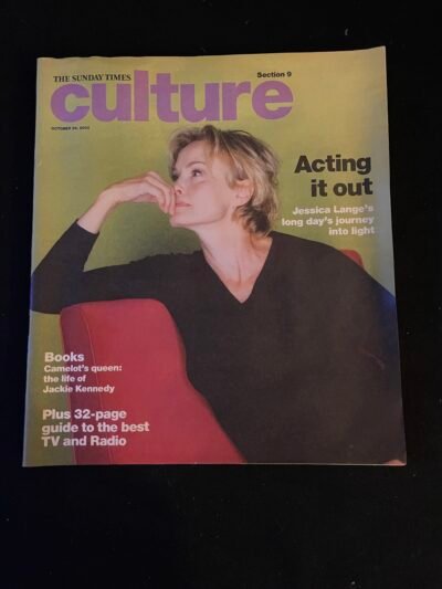 JESSICA LANGE   THE SUNDAY TIMES CULTURE   10/2000