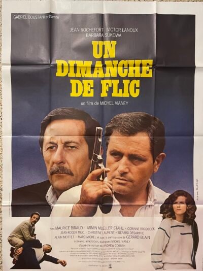 UN DIMANCHE DE FLIC 1983  JEAN ROCHEFORT / VICTOR LANOUX