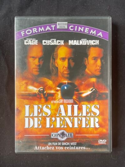 LES AILES DE L'ENFER / CON AIR   1997    NICOLAS CAGE / JOHN CUSACK / JOHN MALKOVICH