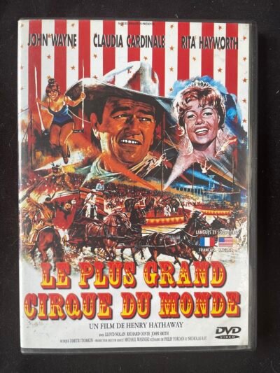 LE PLUS GRAND CIRQUE DU MONDE / CIRCUS WORLD  1964  JOHN WAYNE / CLAUDIA CARDINALE / RITA HAYWORTH