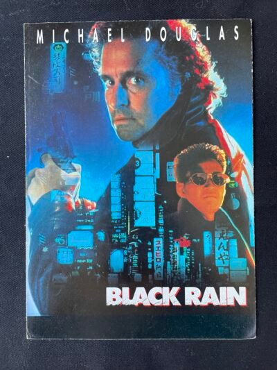 BLACK RAIN   1989  MICHAEL DOUGLAS / ANDY GARCIA