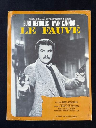 LE FAUVE / SHAMUS    1973   BURT REYNOLDS / DYAN CANNON