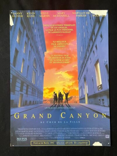 GRAND CANYON   1991    DANNY GLOVER / KEVIN KLINE / STEVE MARTIN