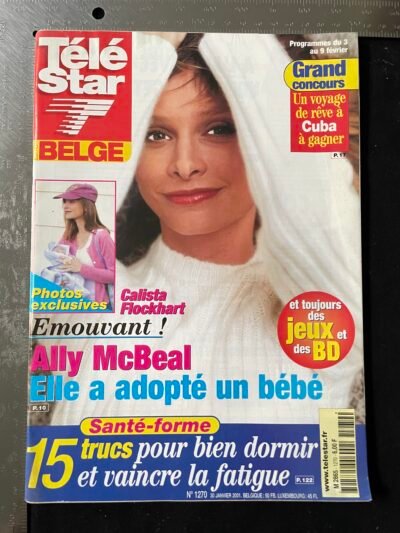 CALISTA FLOCKHART     TELE STAR   02/2001