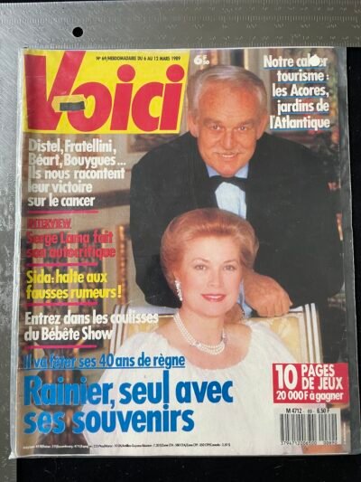 GRACE KELLY       VOICI    03/1989