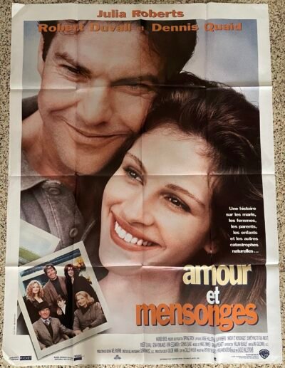 AMOUR ET MENSONGES / SOMETHING TO TALK ABOUT  1995  JULIA ROBERTS / ROBERT DUVALL / DENNIS QUAID